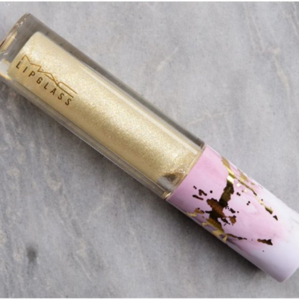 2 for $25 M·A·C  Cosmetics Marble Faun LIPGLASS Lipgloss - Picture 4 of 7